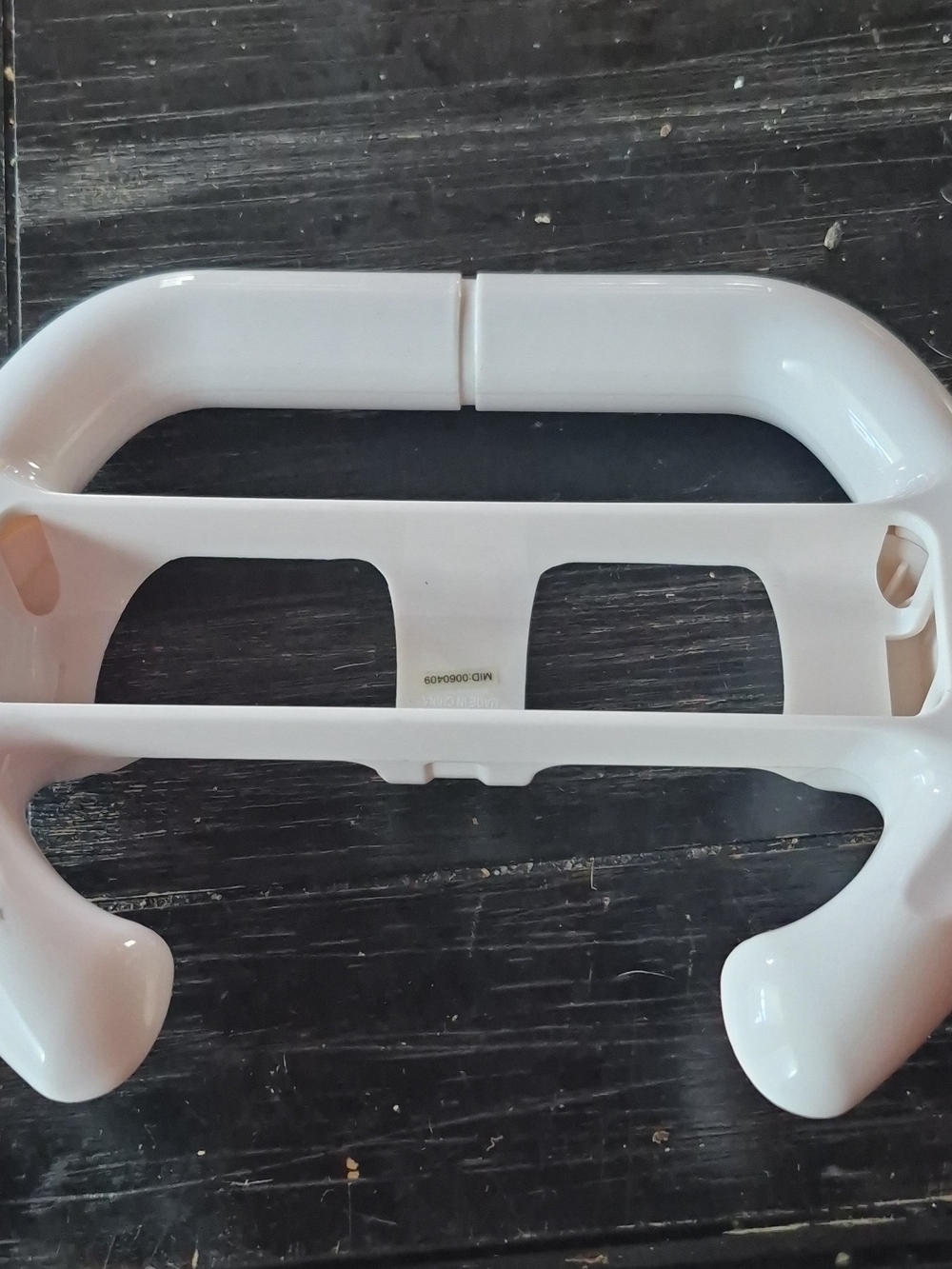 White Wii Steering Wheel